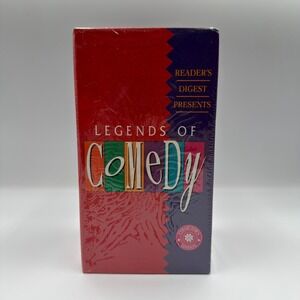 Readers Digest Legends of Comedy VHS Box Set 3-Tape Collectors Edition Sealed
